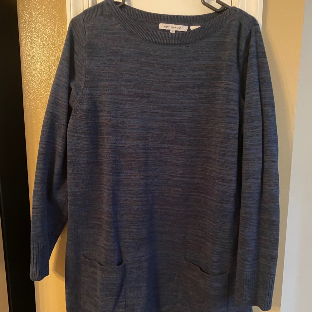 Tunic sweater.